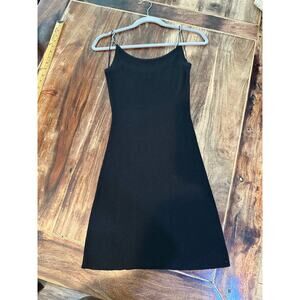 Vintage Guess Collection Women's Black Y2K 90S 2000s Mini Dress Size Small